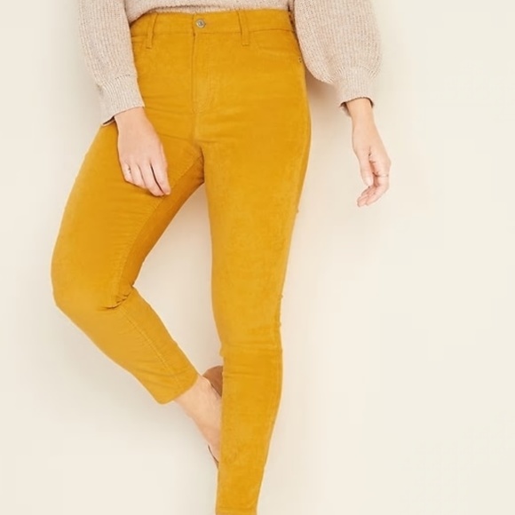 High-Waisted Rockstar Super Skinny Cords Old Navy - Picture 2 of 3